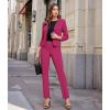 imageHybrid ampamp Company Womens Business Millennium Slim Bootcut PantsBootcutfuchsia