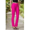 imageHybrid ampamp Company Womens Business Millennium Slim Bootcut PantsBootcutneonpink