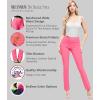 imageHybrid ampamp Company Womens Business Millennium Slim Bootcut PantsBootcutpink Flamingo