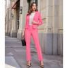 imageHybrid ampamp Company Womens Business Millennium Slim Bootcut PantsBootcutpink Flamingo