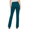 imageHybrid ampamp Company Womens Business Millennium Slim Bootcut PantsBootcutteal