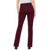 imageHybrid ampamp Company Womens Business Millennium Slim Bootcut PantsBootcutwine