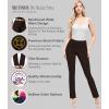 imageHybrid ampamp Company Womens Business Millennium Slim Bootcut PantsBrown