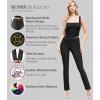 imageHybrid ampamp Company Womens Business Millennium Slim Bootcut PantsPinstripeblackwhite