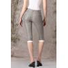 imageHybrid ampamp Company Womens Stretchy Slim Fit Denim Capri JeansGrey
