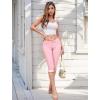 imageHybrid ampamp Company Womens Stretchy Slim Fit Denim Capri JeansQ19407blush
