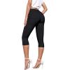 imageHybrid ampamp Company Womens Stretchy Slim Fit Denim Capri JeansQa48740black