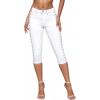 imageHybrid ampamp Company Womens Stretchy Slim Fit Denim Capri JeansQa48740white