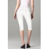 imageHybrid ampamp Company Womens Stretchy Slim Fit Denim Capri JeansQa48740white
