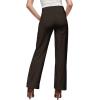 imageHybrid ampamp Company Womens Super Comfy Millennium Wide Leg PantsBrown