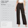 imageHybrid ampamp Company Womens Super Comfy Millennium Wide Leg PantsBrown