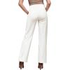 imageHybrid ampamp Company Womens Super Comfy Millennium Wide Leg PantsIvory