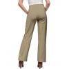 imageHybrid ampamp Company Womens Super Comfy Millennium Wide Leg PantsKhaki