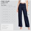 imageHybrid ampamp Company Womens Super Comfy Millennium Wide Leg PantsNavy