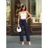 imageHybrid ampamp Company Womens Super Comfy Millennium Wide Leg PantsNavy
