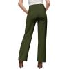 imageHybrid ampamp Company Womens Super Comfy Millennium Wide Leg PantsOlive