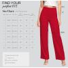 imageHybrid ampamp Company Womens Super Comfy Millennium Wide Leg PantsRed