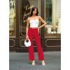 imageHybrid ampamp Company Womens Super Comfy Millennium Wide Leg PantsRed