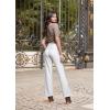 imageHybrid ampamp Company Womens Super Comfy Millennium Wide Leg PantsWhite