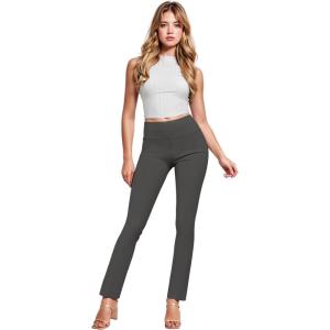 imageHybrid ampamp Company Womens Business Millennium Slim Bootcut PantsBootcutcharcoal