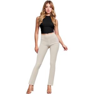 imageHybrid ampamp Company Womens Business Millennium Slim Bootcut PantsBootcutstone