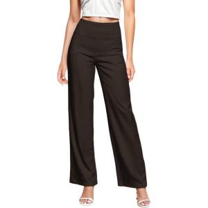 imageHybrid ampamp Company Womens Super Comfy Millennium Wide Leg PantsBrown