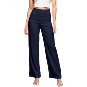 imageHybrid ampamp Company Womens Super Comfy Millennium Wide Leg PantsNavy