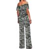 imageHybrid ampamp Company Women Casual Off Shoulder High Waist Pants Romper Wide Leg Jumpsuit11386blackGrey