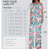 imageHybrid ampamp Company Women Casual Off Shoulder High Waist Pants Romper Wide Leg JumpsuitH219935whitemulti
