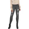 imageHybrid ampamp Company Womens Butt Lift Super Comfy Stretch Ripped Skinny JeansP37356skgrey
