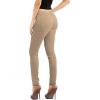 imageHybrid ampamp Company Womens Butt Lift Super Comfy Stretch Ripped Skinny JeansRippedkhaki