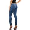 imageHybrid ampamp Company Womens Butt Lift Super Comfy Stretch Ripped Skinny JeansRippedmedium Was