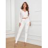 imageHybrid ampamp Company Womens Butt Lift Super Comfy Stretch Ripped Skinny JeansRippedwhite