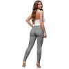 imageHybrid ampamp Company Womens Hyper Ultra Stretch Comfy Skinny Leg Work Casual PantsBlackwhite669