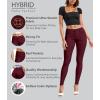 imageHybrid ampamp Company Womens Hyper Ultra Stretch Comfy Skinny Leg Work Casual PantsBurgundy