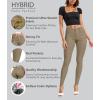 imageHybrid ampamp Company Womens Hyper Ultra Stretch Comfy Skinny Leg Work Casual PantsKhakip44880csk