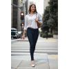 imageHybrid ampamp Company Womens Hyper Ultra Stretch Comfy Skinny Leg Work Casual PantsNavy