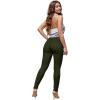 imageHybrid ampamp Company Womens Hyper Ultra Stretch Comfy Skinny Leg Work Casual PantsOlive