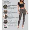 imageHybrid ampamp Company Womens Hyper Ultra Stretch Comfy Skinny Leg Work Casual PantsPlaid