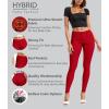 imageHybrid ampamp Company Womens Hyper Ultra Stretch Comfy Skinny Leg Work Casual PantsRed