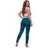 imageHybrid ampamp Company Womens Hyper Ultra Stretch Comfy Skinny Leg Work Casual PantsTeal