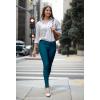 imageHybrid ampamp Company Womens Hyper Ultra Stretch Comfy Skinny Leg Work Casual PantsTeal