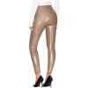 imageHybrid ampamp Company Womens Skinny Fashion High Rise Wet Look Liquid Leggings PantsBronzel44974