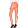 imageHybrid ampamp Company Womens Skinny Fashion High Rise Wet Look Liquid Leggings PantsOrangel44974