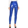 imageHybrid ampamp Company Womens Skinny Fashion High Rise Wet Look Liquid Leggings PantsRoyall44974