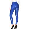imageHybrid ampamp Company Womens Skinny Fashion High Rise Wet Look Liquid Leggings PantsRoyall44974