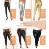 imageHybrid ampamp Company Womens Skinny Stretch Fashion Casual Faux Leather PantsBlack