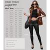 imageHybrid ampamp Company Womens Skinny Stretch Fashion Casual Faux Leather PantsBlack