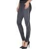 imageHybrid ampamp Company Womens Basic Skinny Stretchy Side Stripe Work PantsKp47916skblack
