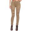 imageHybrid ampamp Company Womens Butt Lift Super Comfy Stretch Ripped Skinny JeansRippedkhaki